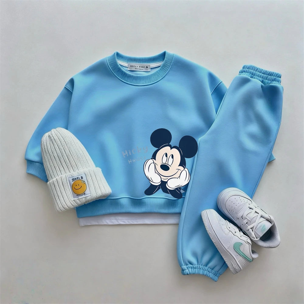 Sweatshirt & Pants Set - 100% Cotton