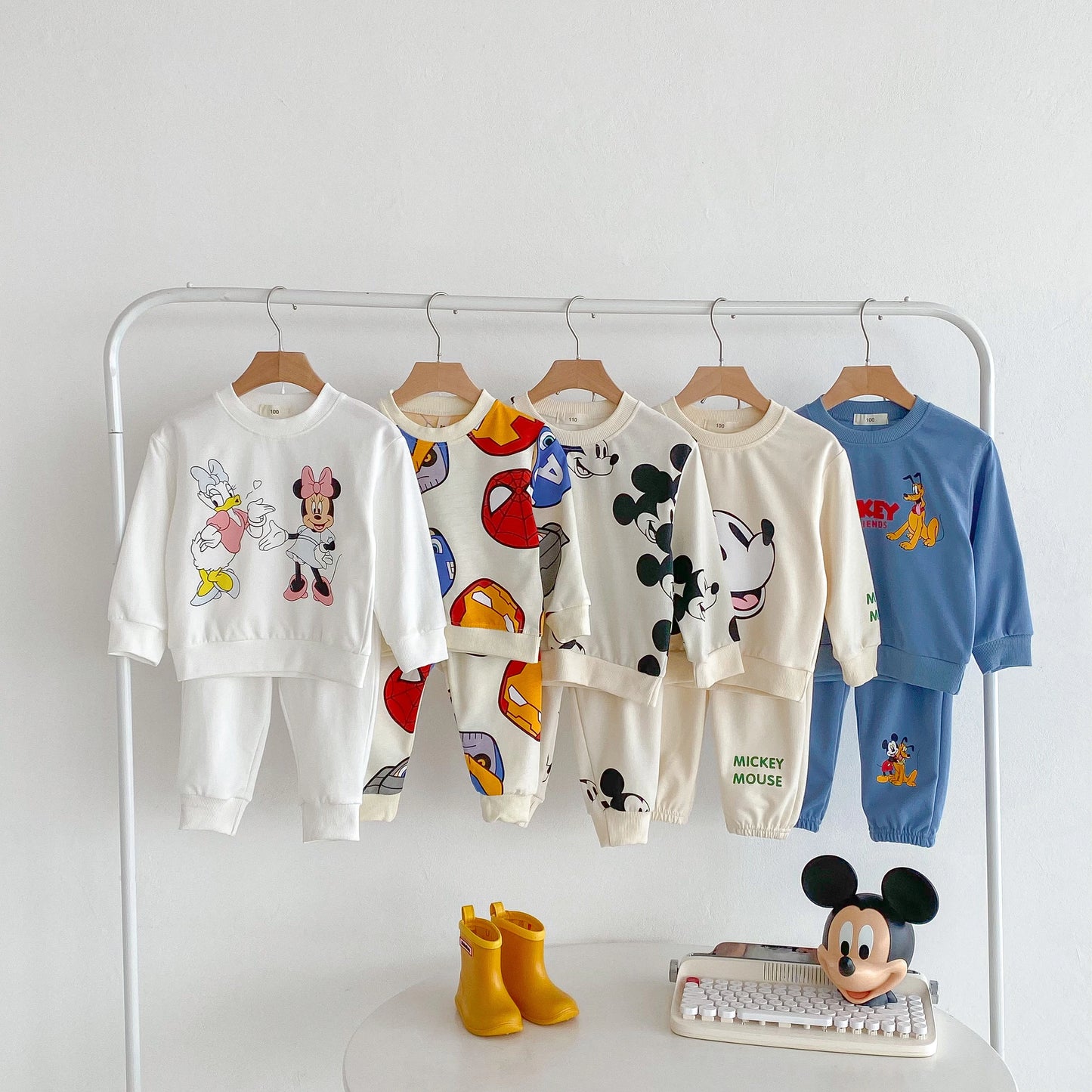 Disney Sweatshirt & Pants Set - 100% Cotton