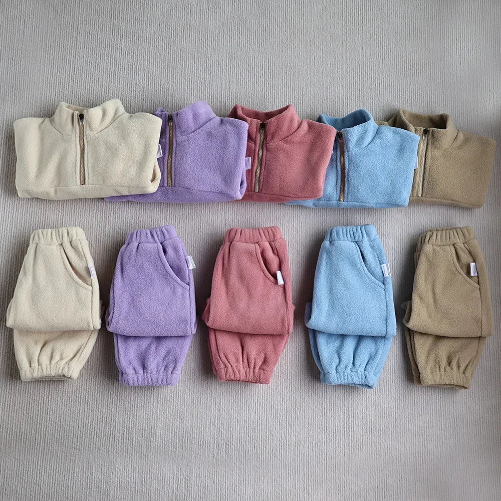 Soft Warm Fleece 2-Piece Set