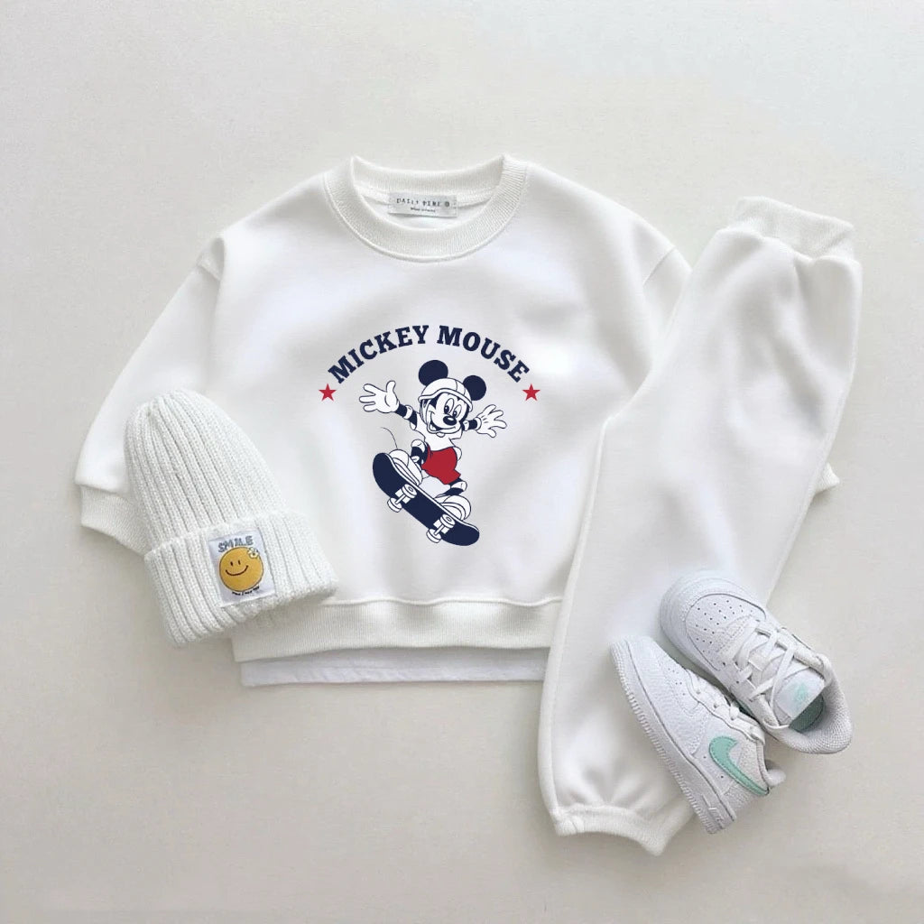Disney Sweatshirt & Pants Set - 100% Cotton