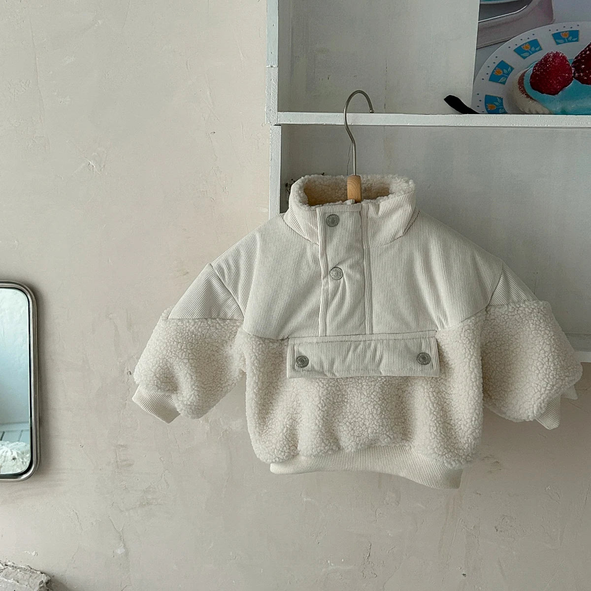 Winter Warm Baby Cotton Zip Up Coat
