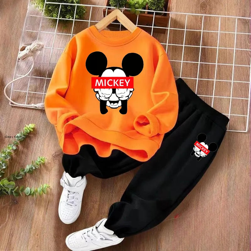 Mickey Mouse Sweatshirt & Sweatpant Set