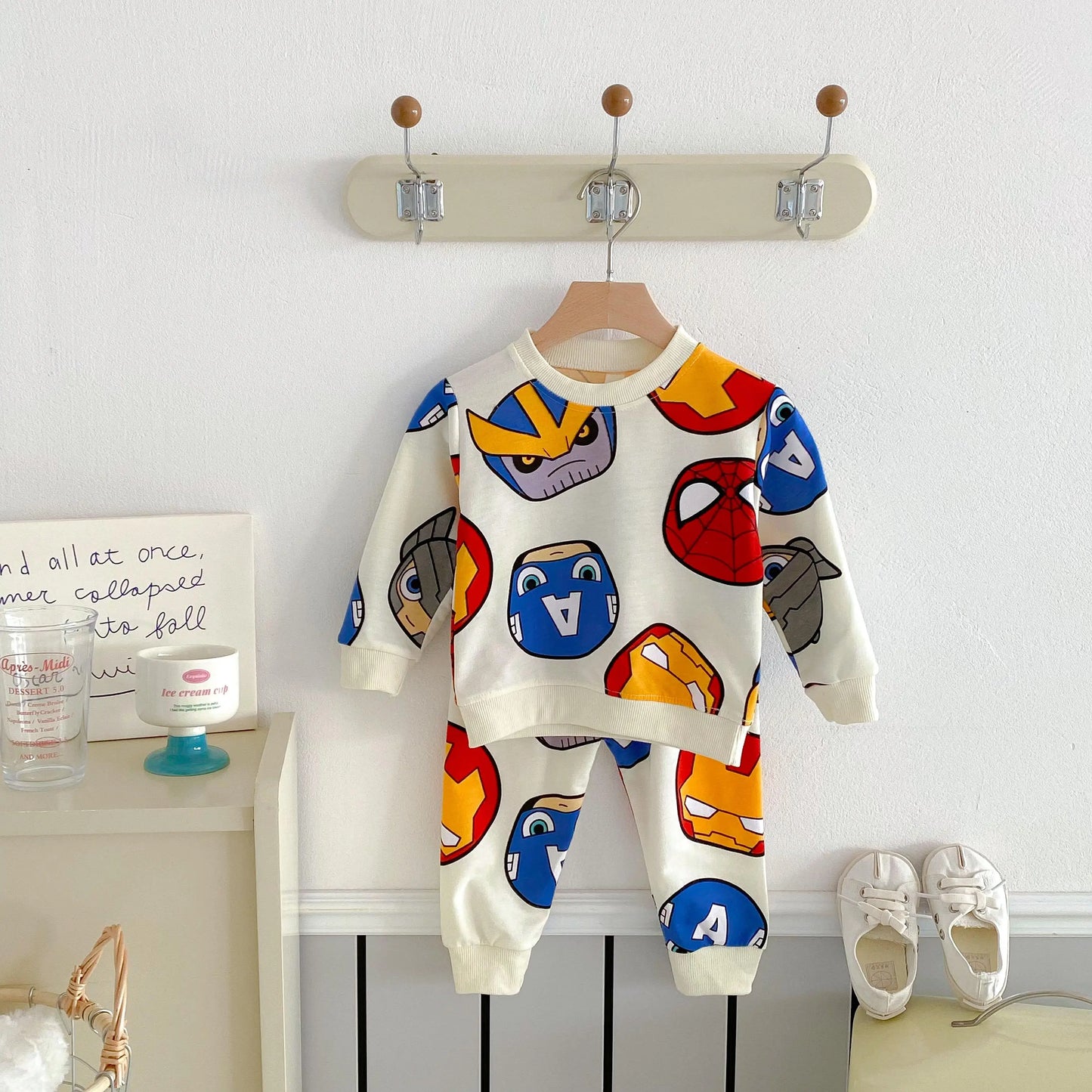 Disney Sweatshirt & Pants Set - 100% Cotton