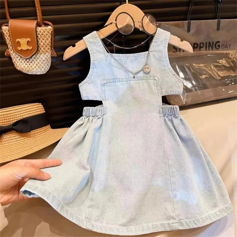 2025 Summer New Girls Soft Denim