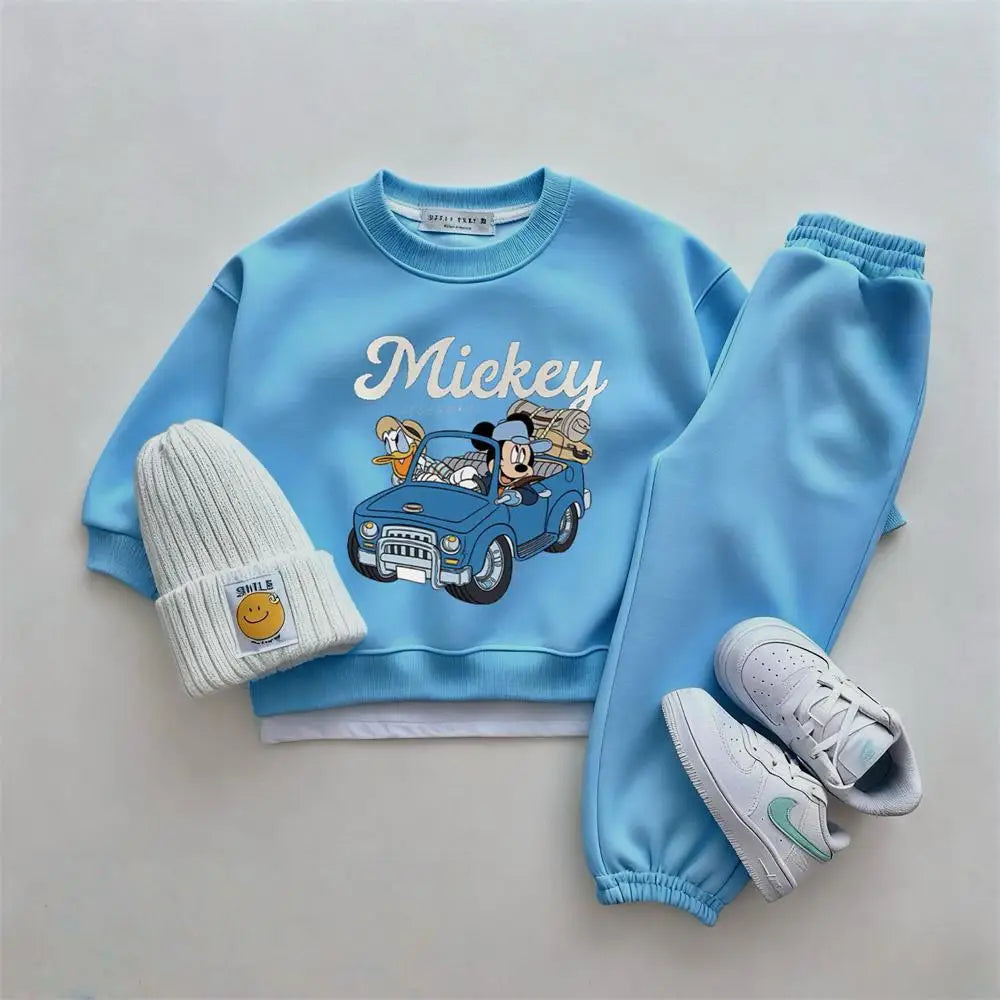 Sweatshirt & Pants Set - 100% Cotton