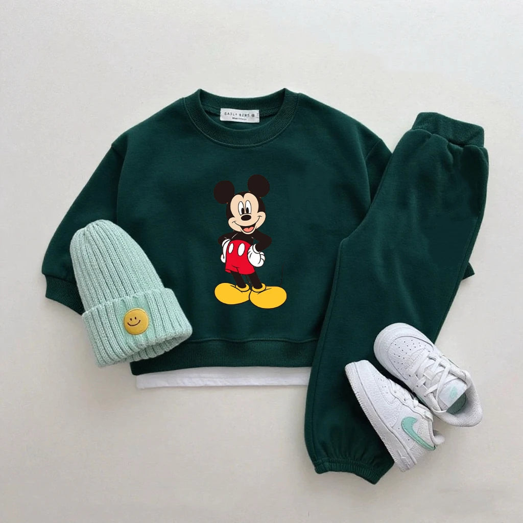 Disney Sweatshirt & Pants Set - 100% Cotton