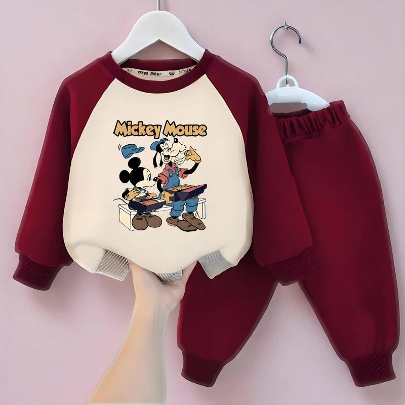 Sweatshirt & Pants Set - 100% Cotton