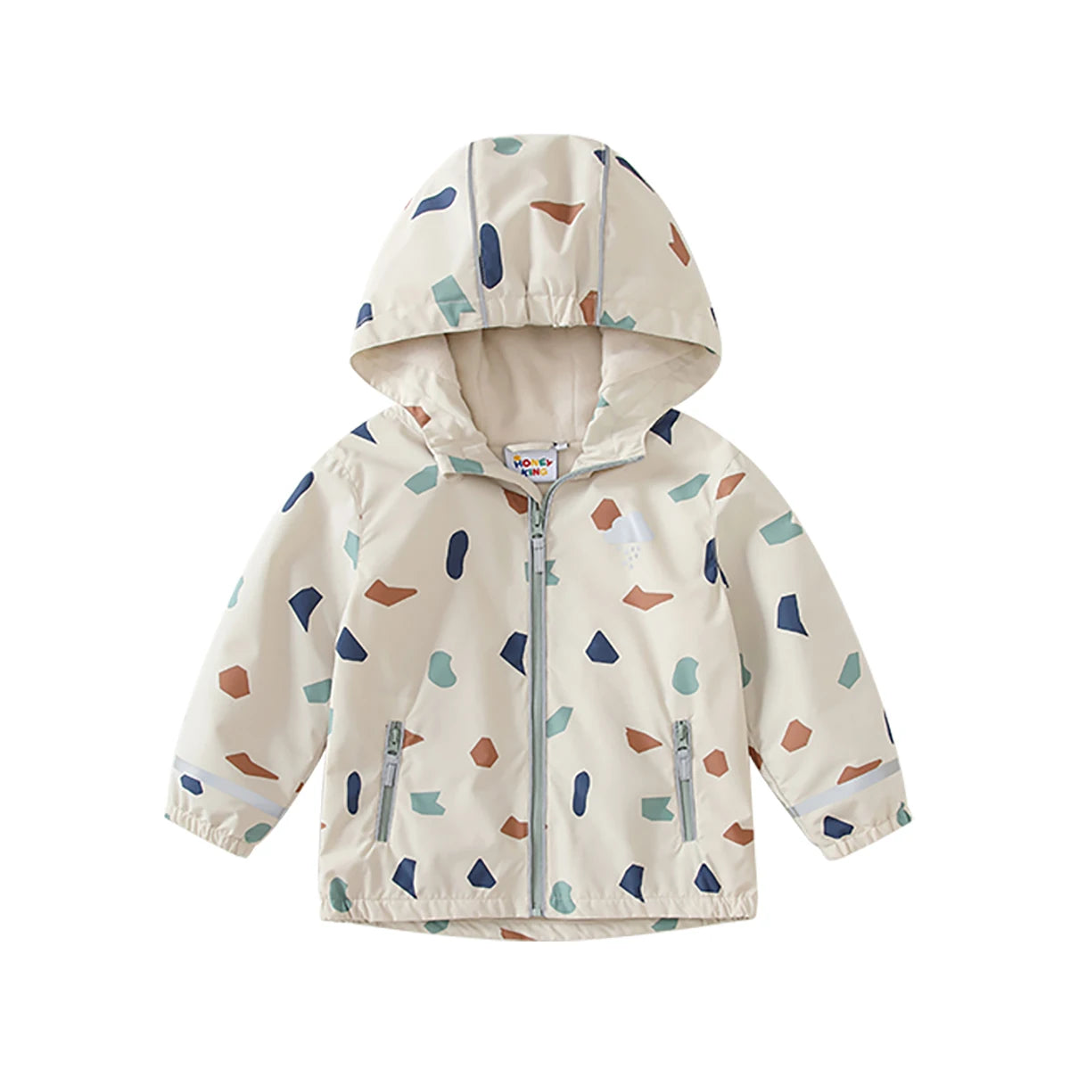 Waterproof Raincoat With Fleece