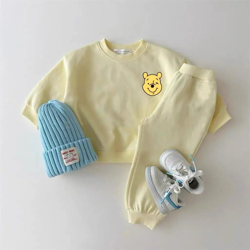 Disney Sweatshirt & Pants Set - 100% Cotton