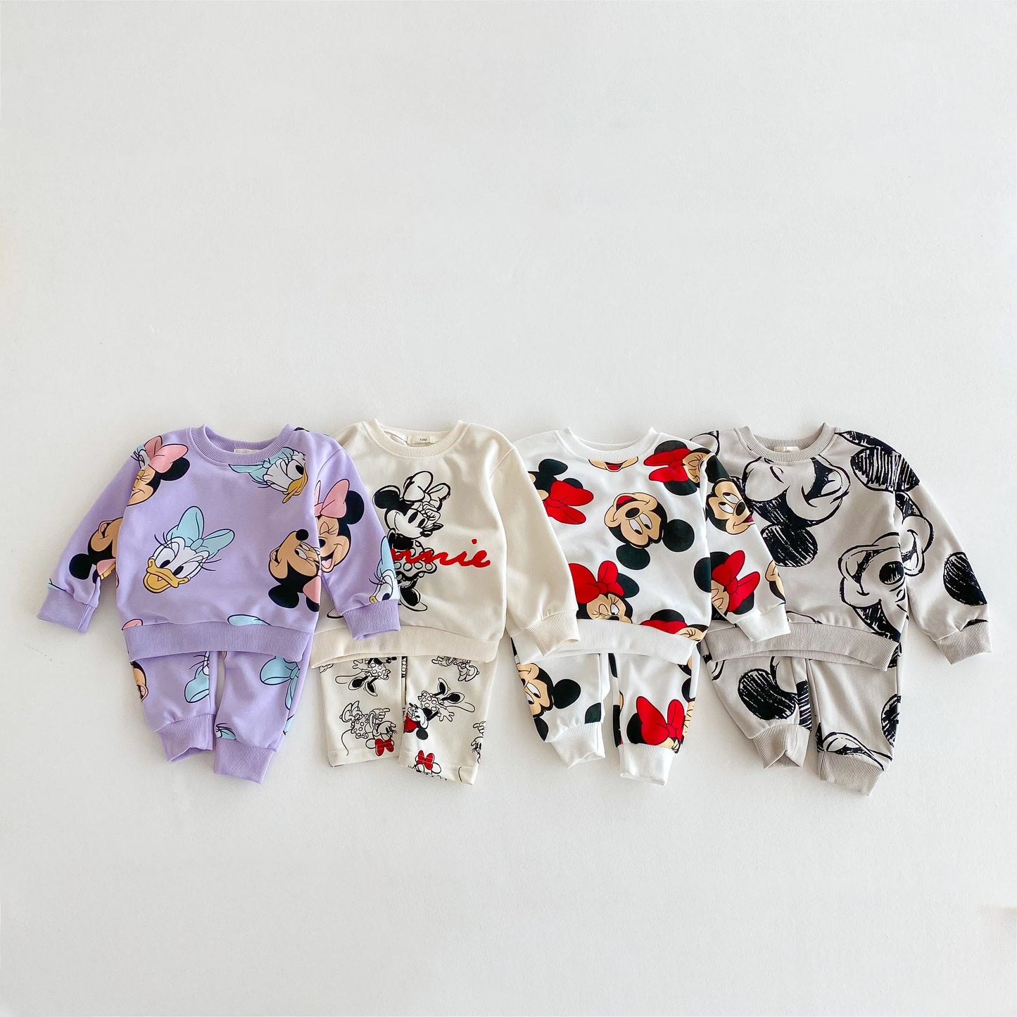 Disney Sweatshirt & Pants Set - 100% Cotton