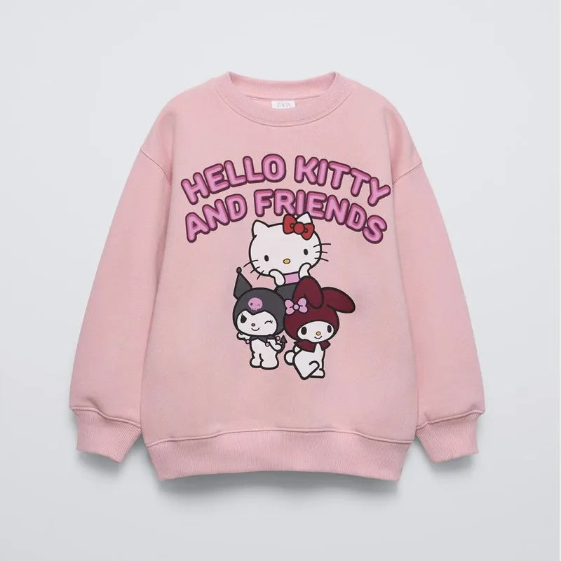 Hello Kitty Cotton Sweatshirts