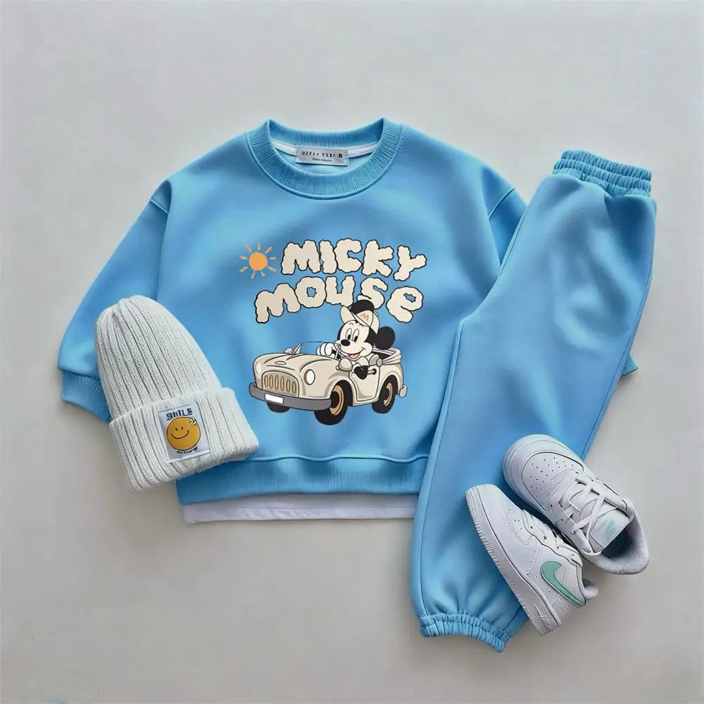 Sweatshirt & Pants Set - 100% Cotton