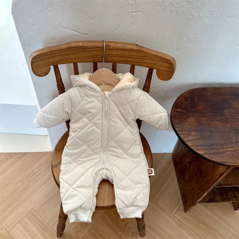 Soft Cotton Warm Winter Romper