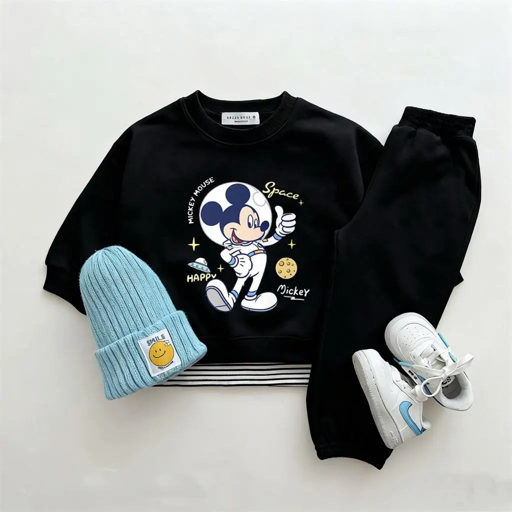 Disney Sweatshirt & Pants Set - 100% Cotton
