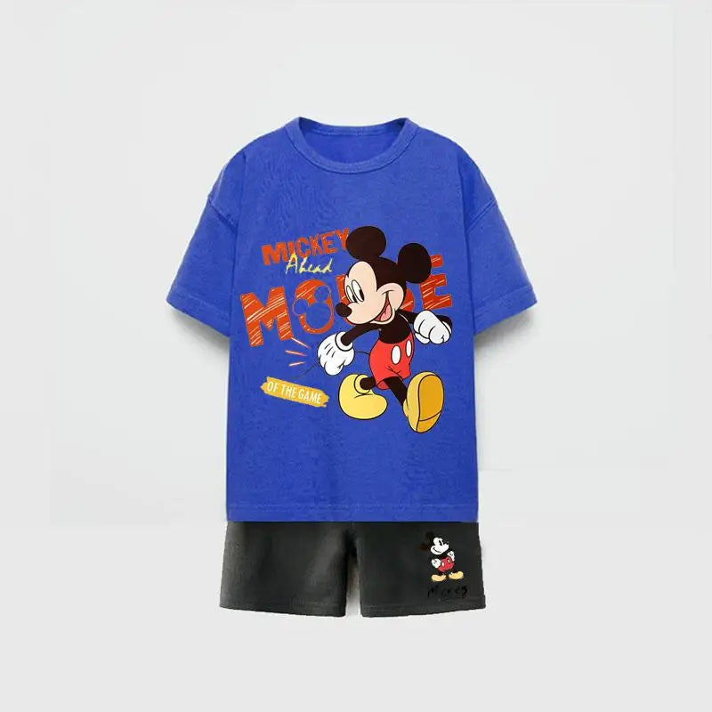 Mickey Mouse Premium Cotton T-Shirt & Shorts Set