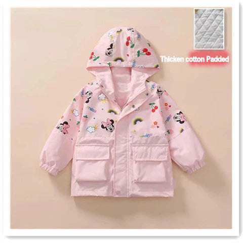 Disney Mickey & Minnie Hooded Coat