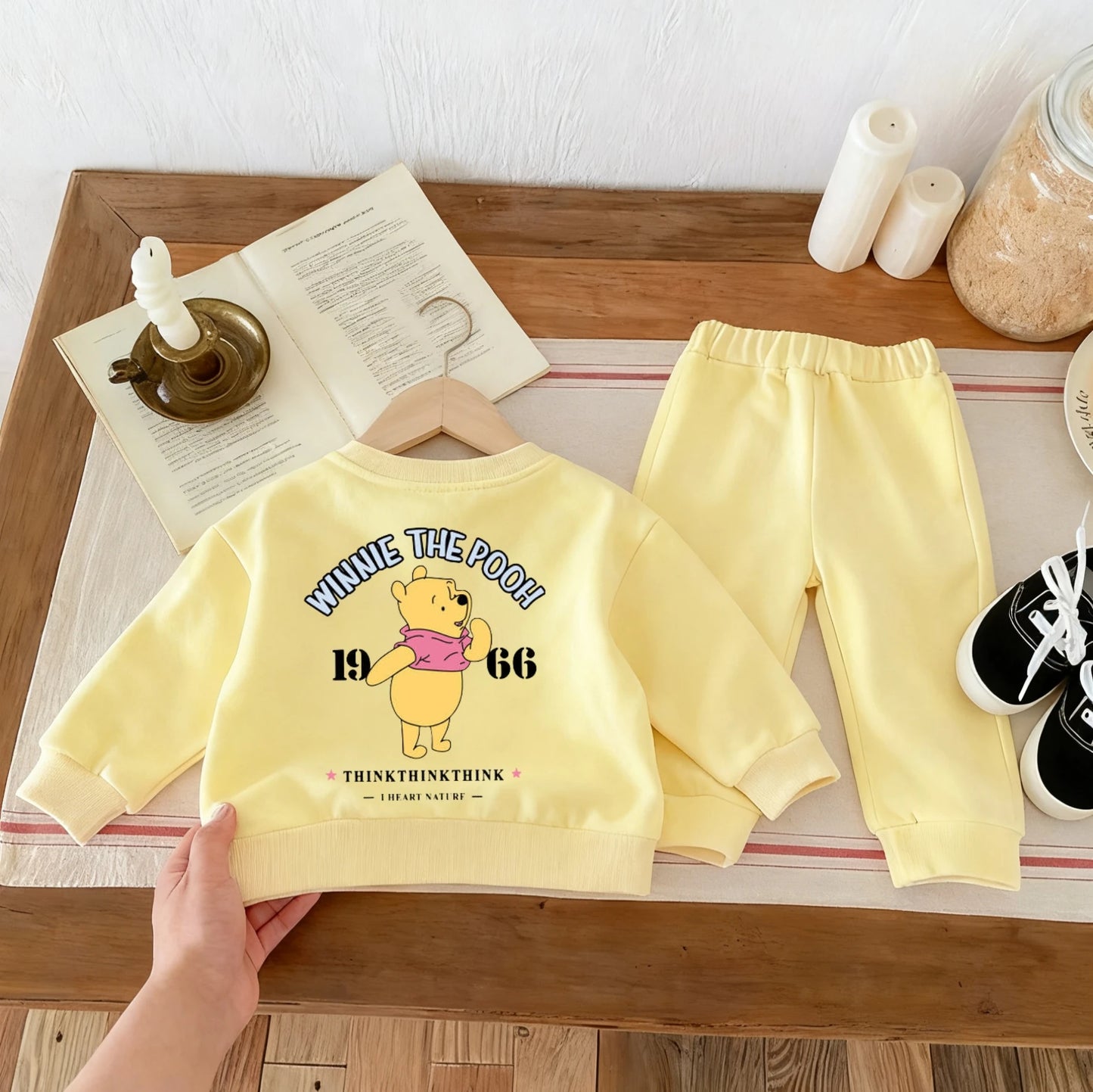 Sweatshirt & Pants Set - 100% Cotton