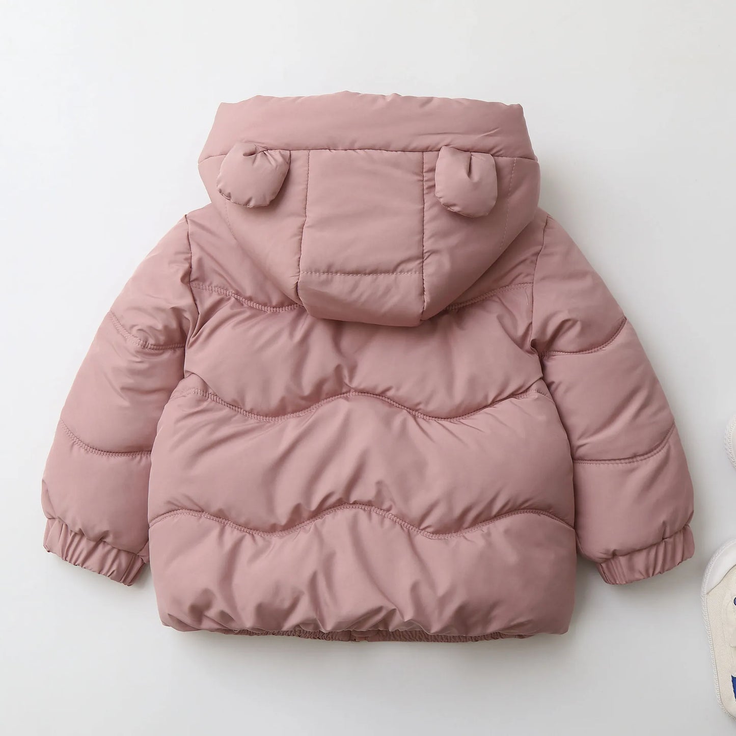 Parkas Thick Cotton Lining Hoodie Warm Jacket Windy Breaker