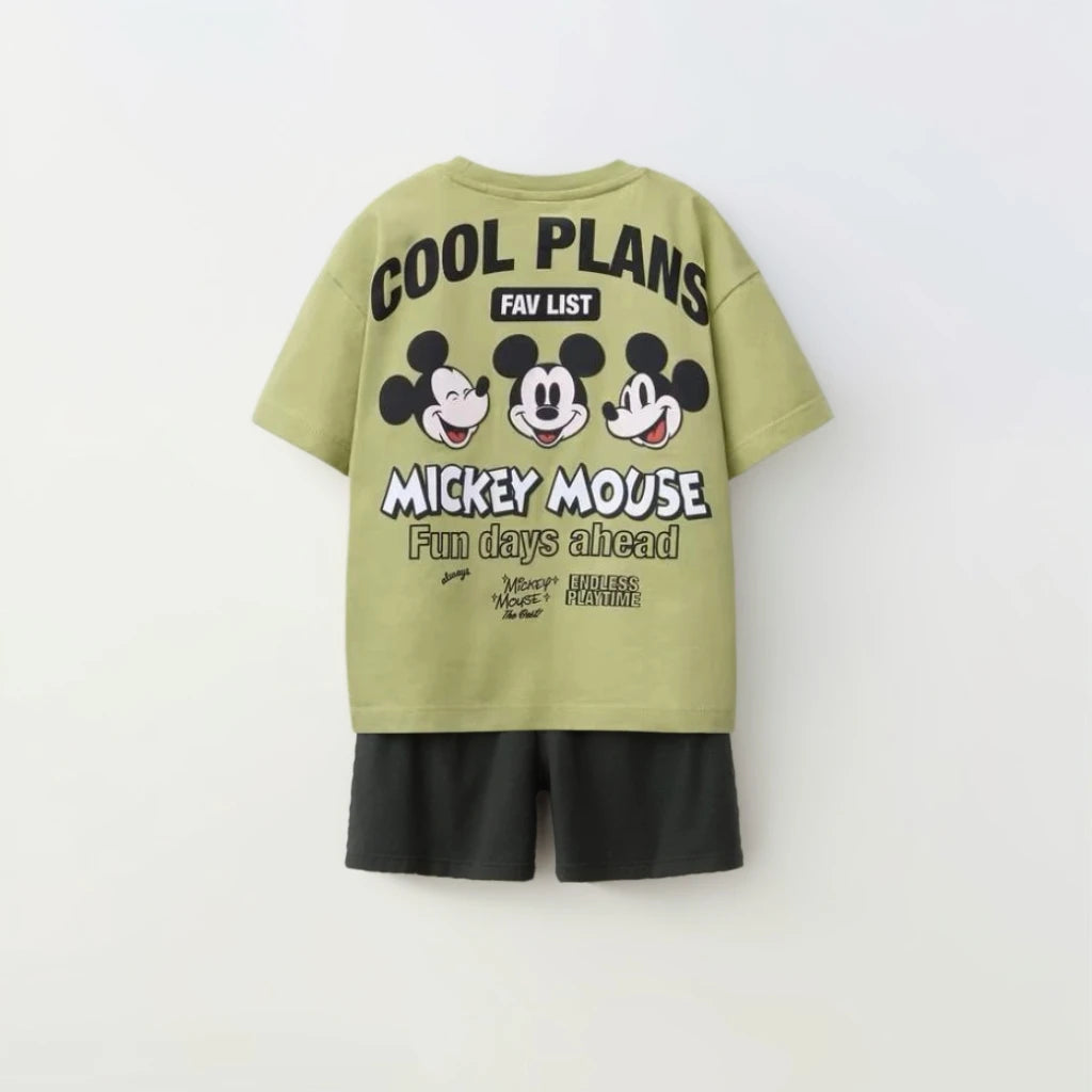 Cotton T-Shirt & Shorts Set