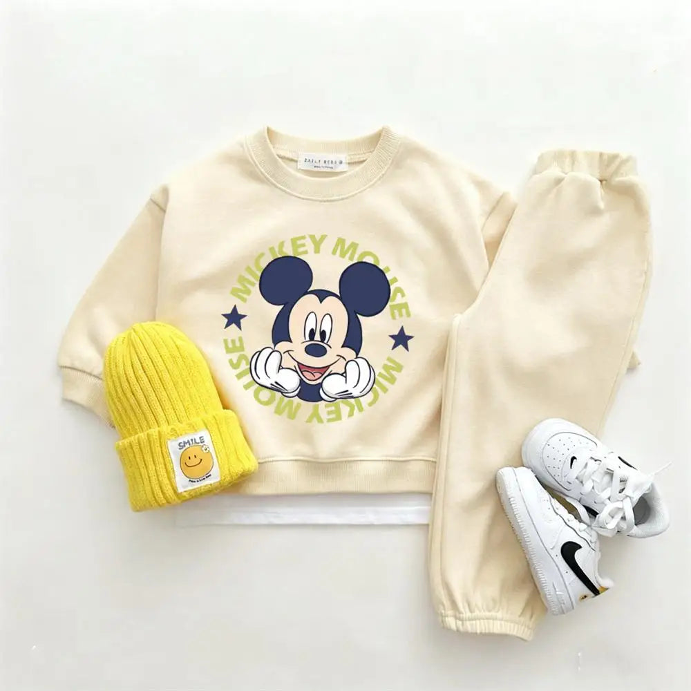 Sweatshirt & Pants Set - 100% Cotton