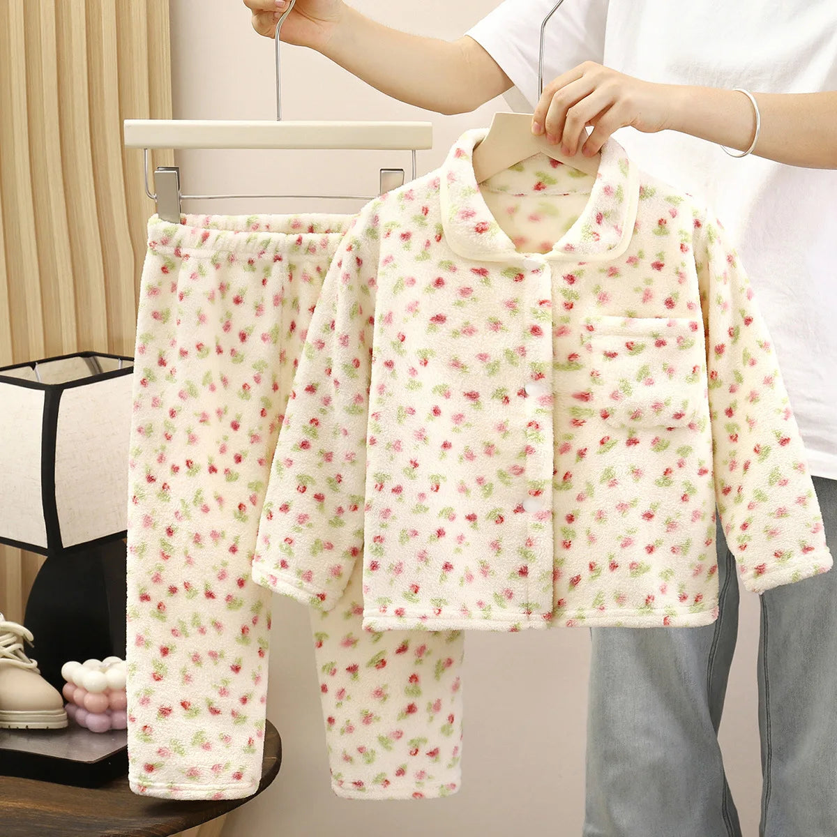 Comfortable Warm Sleepwear Set