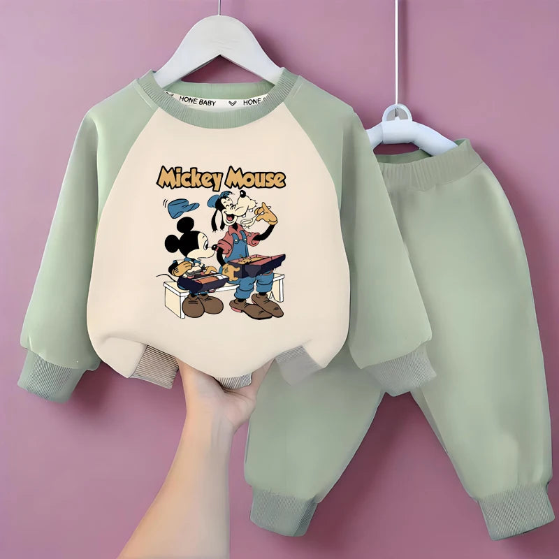 Sweatshirt & Pants Set - 100% Cotton