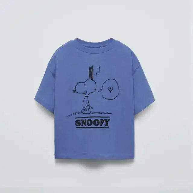 Snoopy Pure Cotton T-Shirt