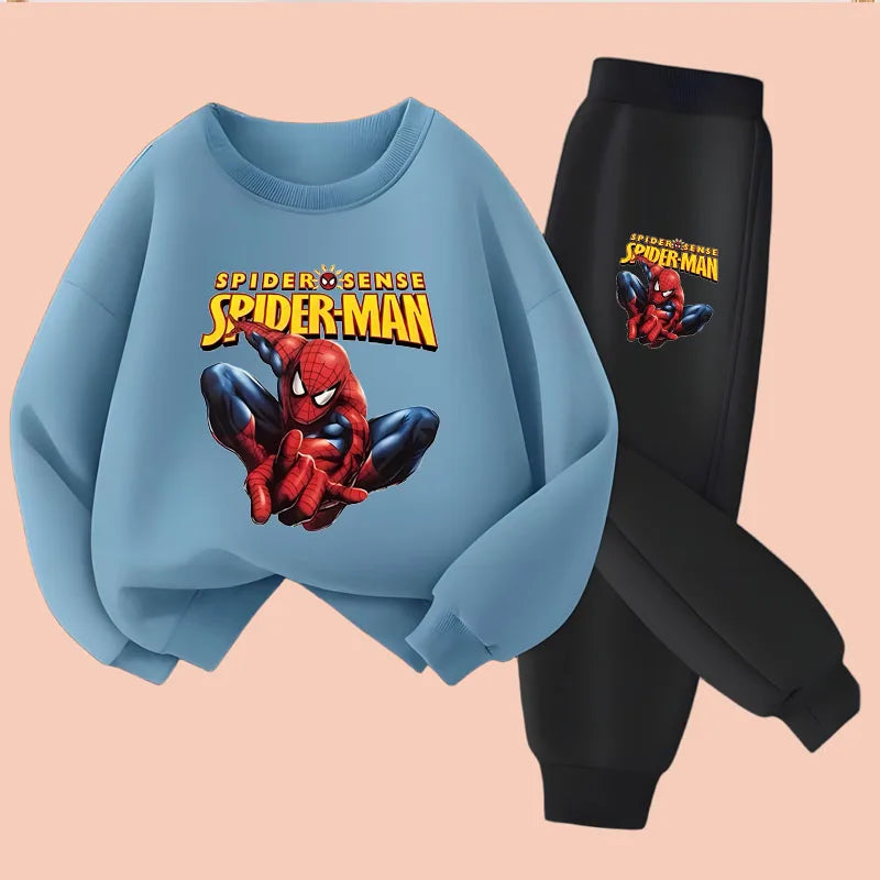 Spriderman Sweatshirt & Sweatpants Set