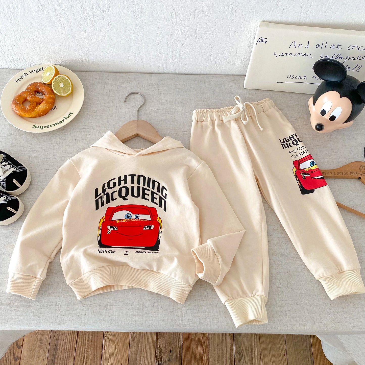 Disney Sweatshirt & Pants Set - 100% Cotton