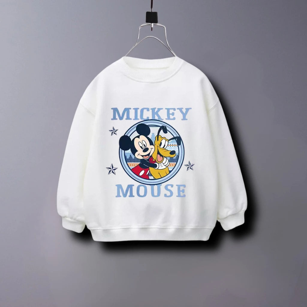 White Disney Soft Cotton Hoodie