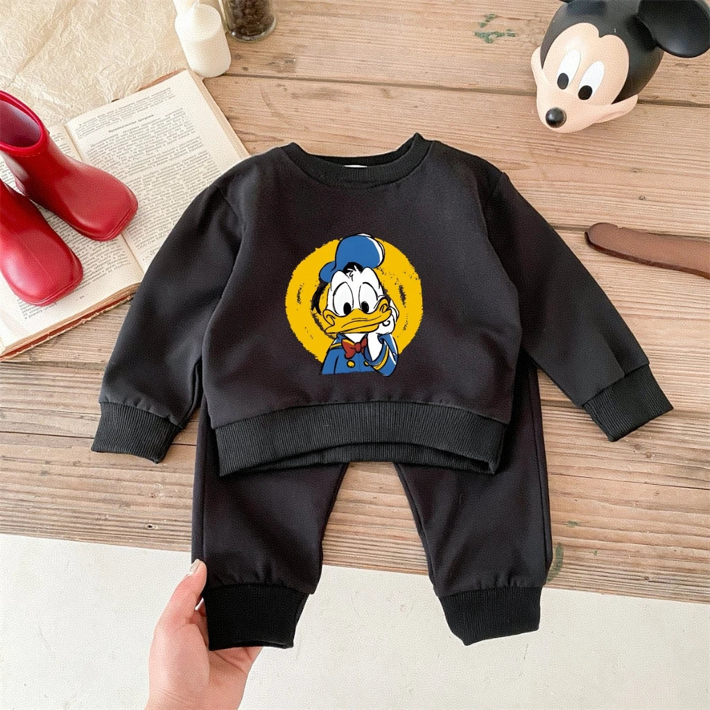 Disney Sweatshirt & Pants Set - 100% Cotton