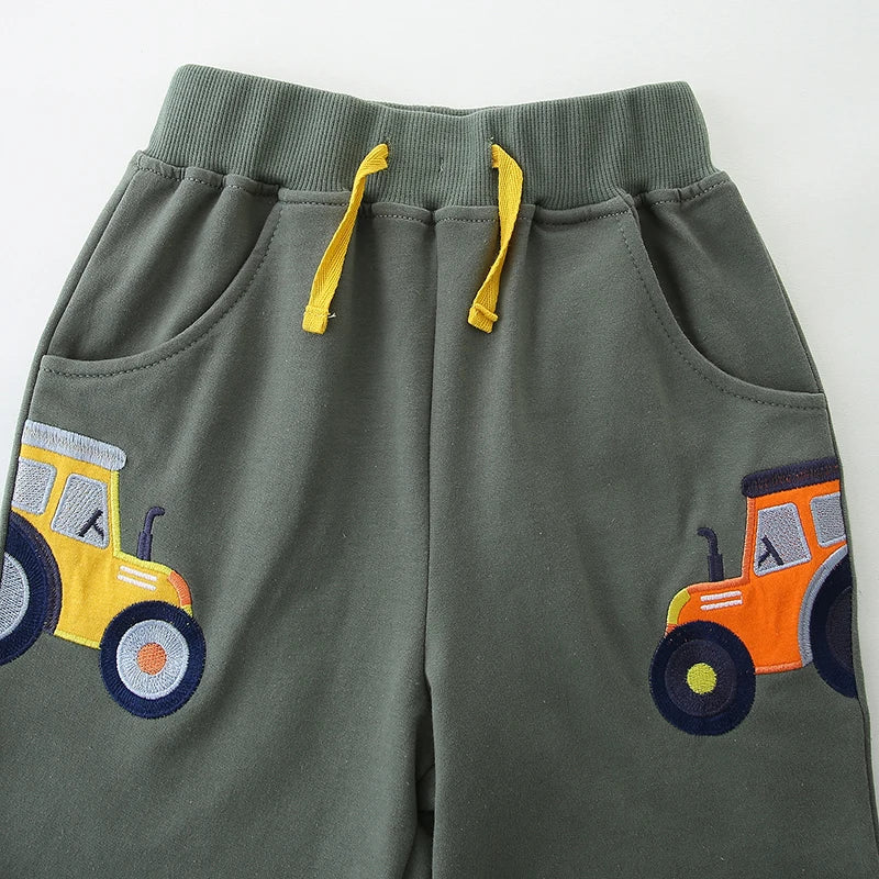 100% Cotton Embroidered Shorts