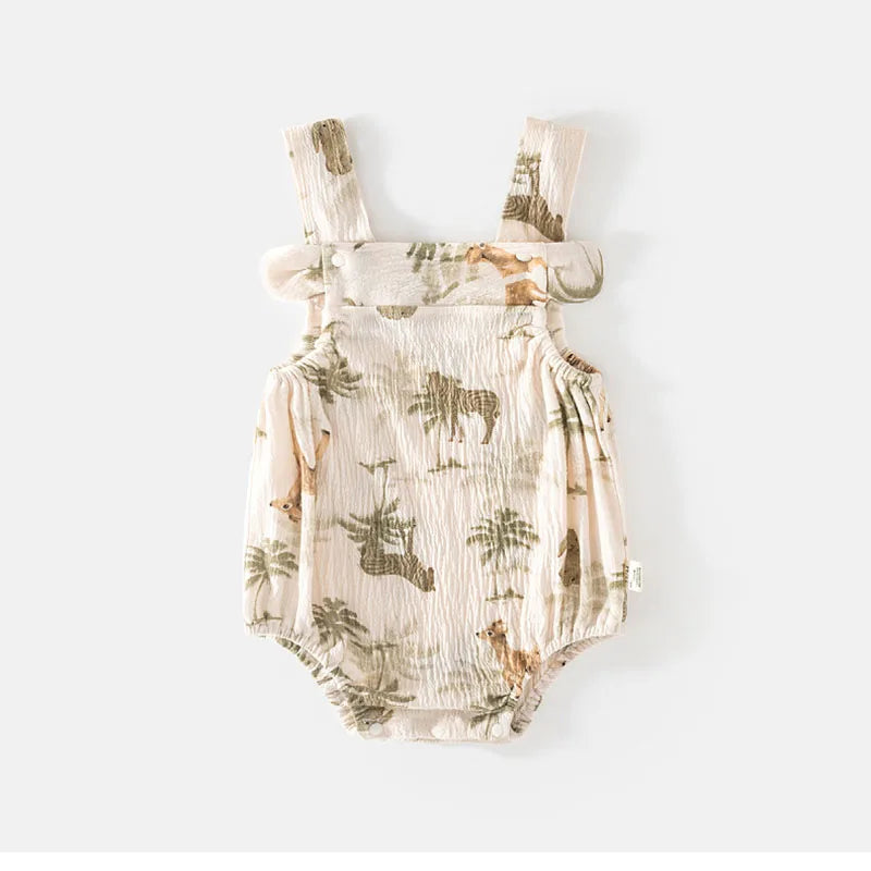 Summer Bodysuit With Charming Floral Print