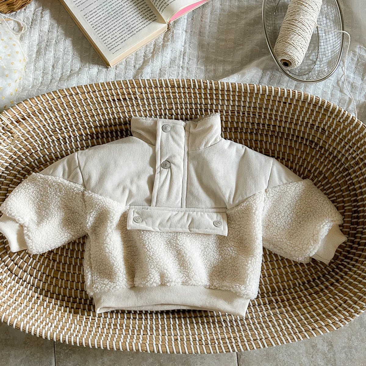 Winter Warm Baby Cotton Zip Up Coat