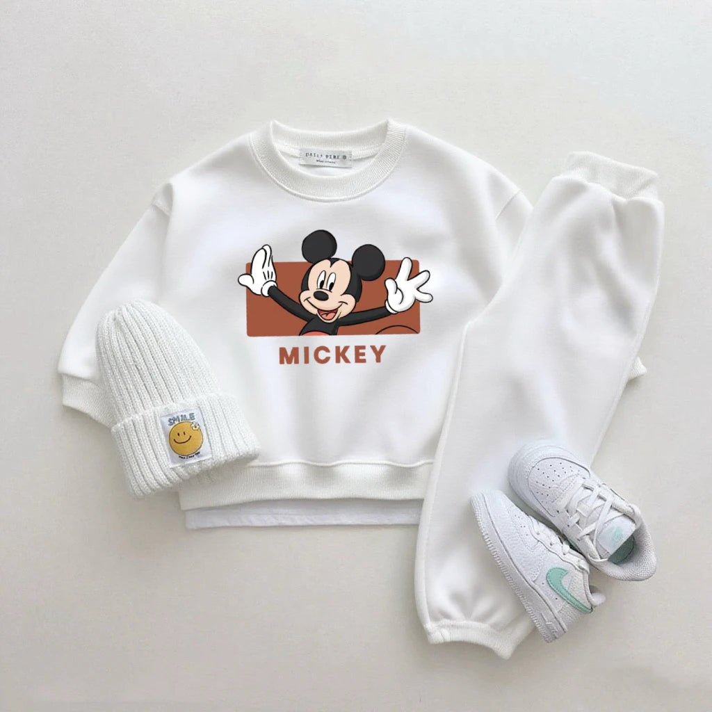 Disney Sweatshirt & Pants Set - 100% Cotton