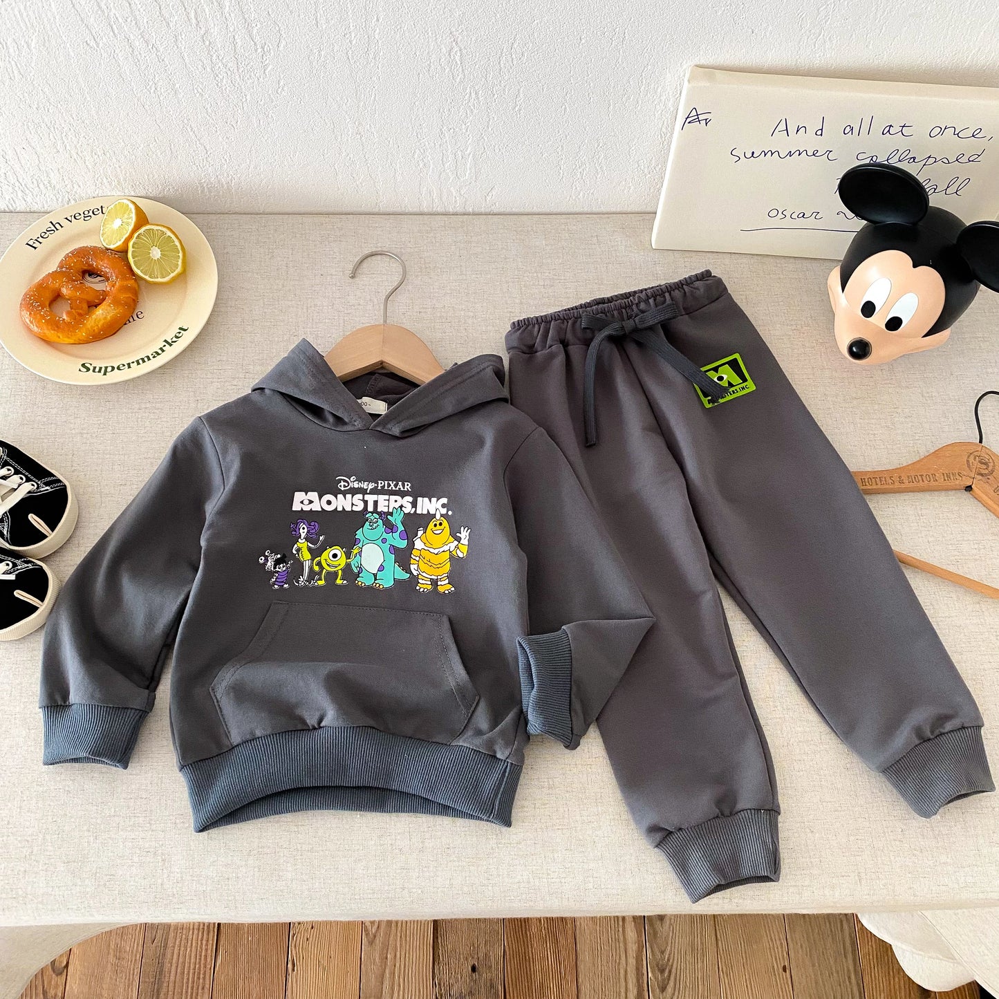 Disney Sweatshirt & Pants Set - 100% Cotton