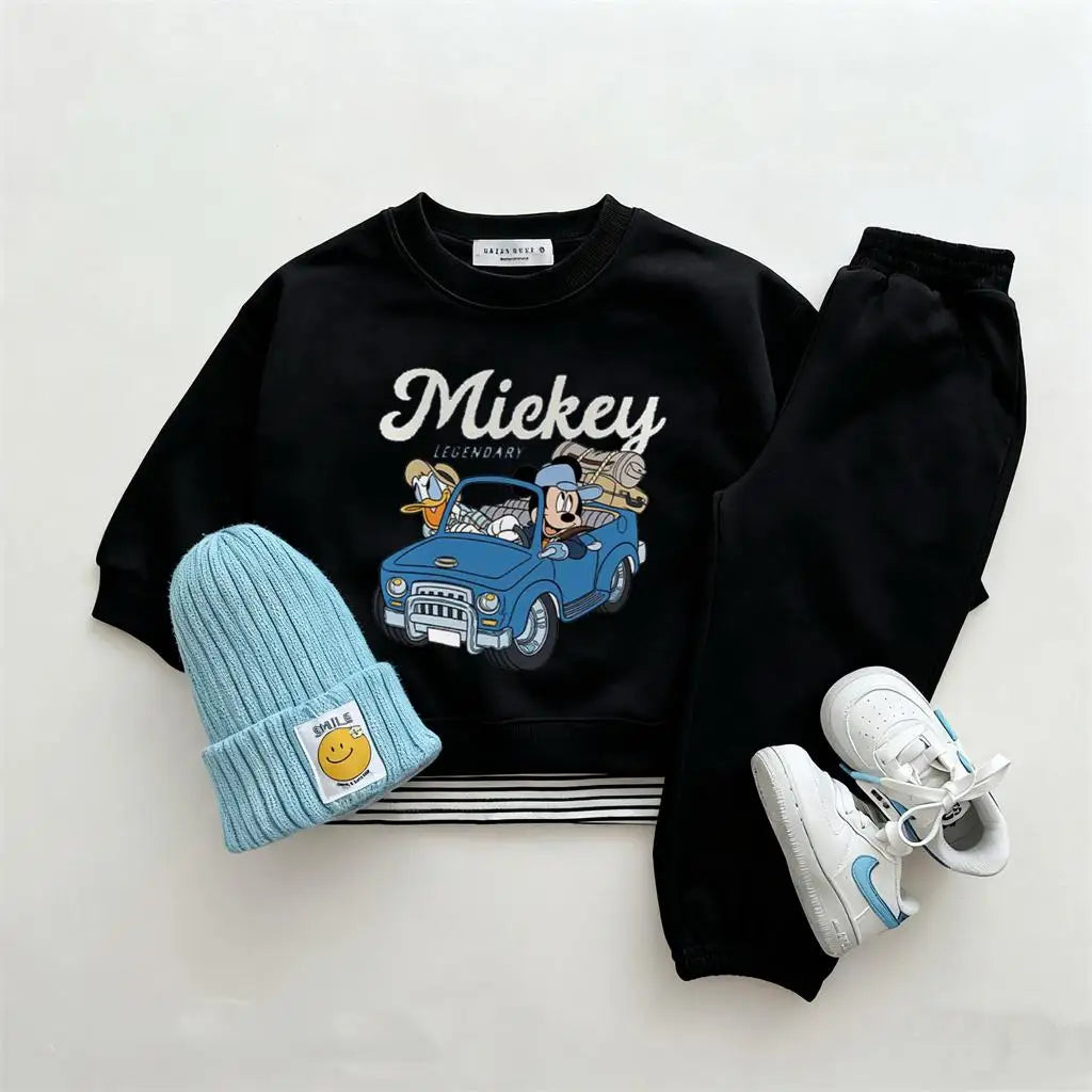 Disney Sweatshirt & Pants Set - 100% Cotton