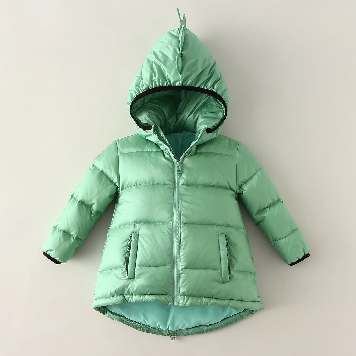 Dinosaur Cotton Windproof & Hooded Down Parka