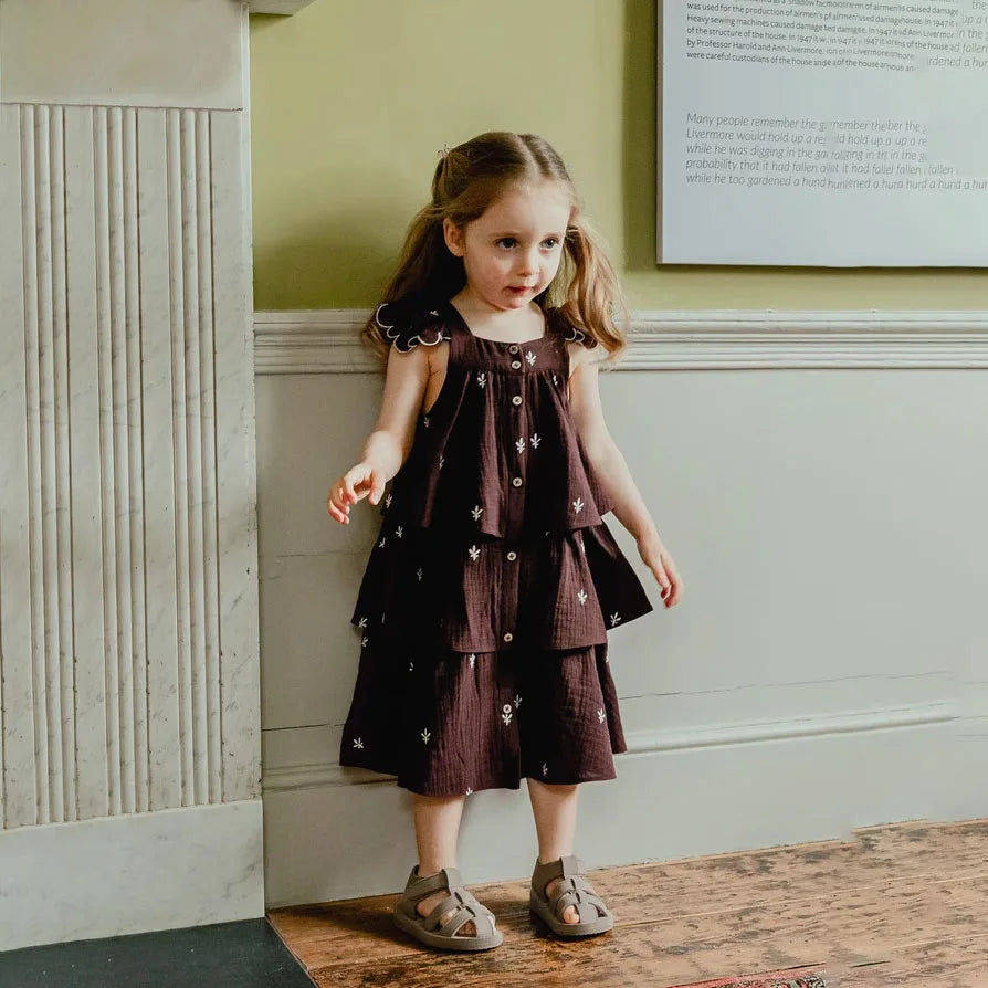 Breathable 100% Cotton & Delicate Embroidery Dress
