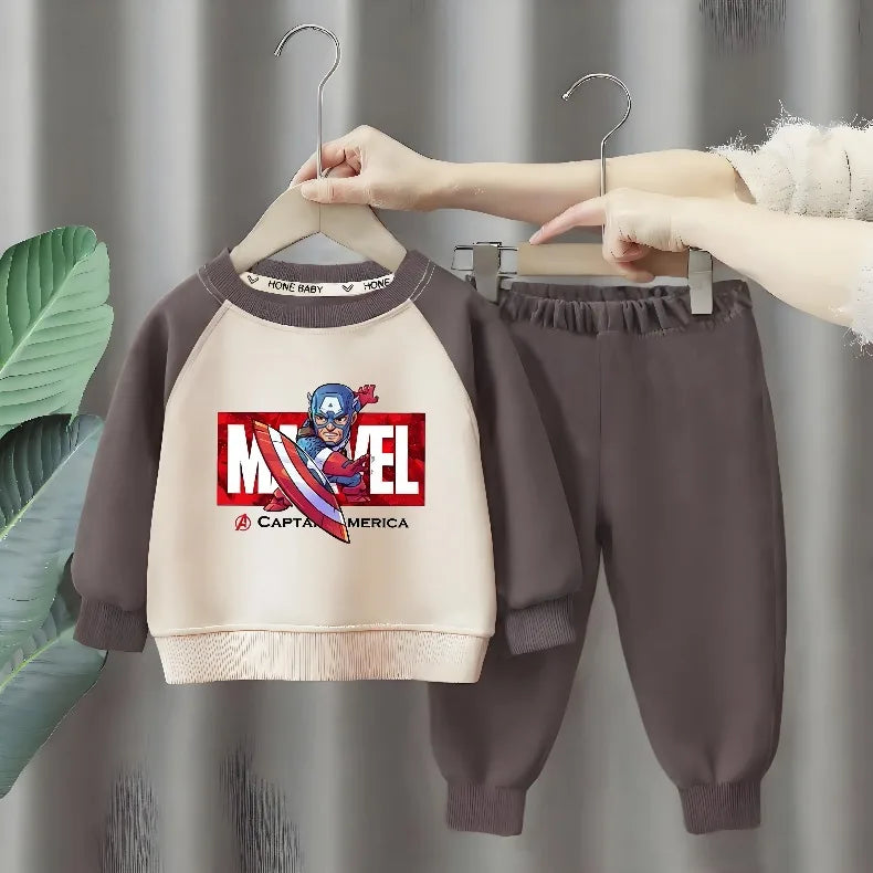 Captain America Sweatshirt & Pants Set