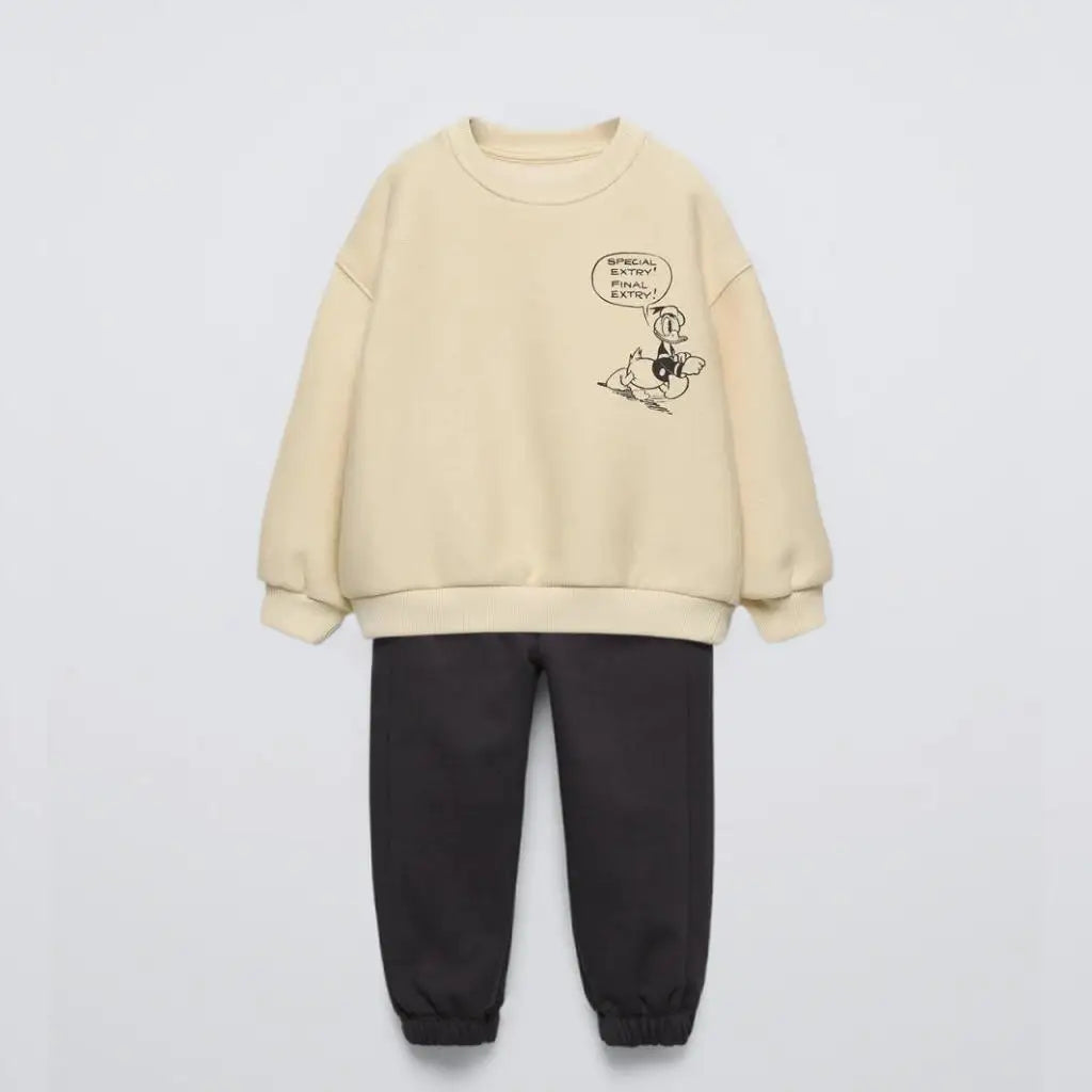 Donald Duck Sweatshirt & Sweatpants Set
