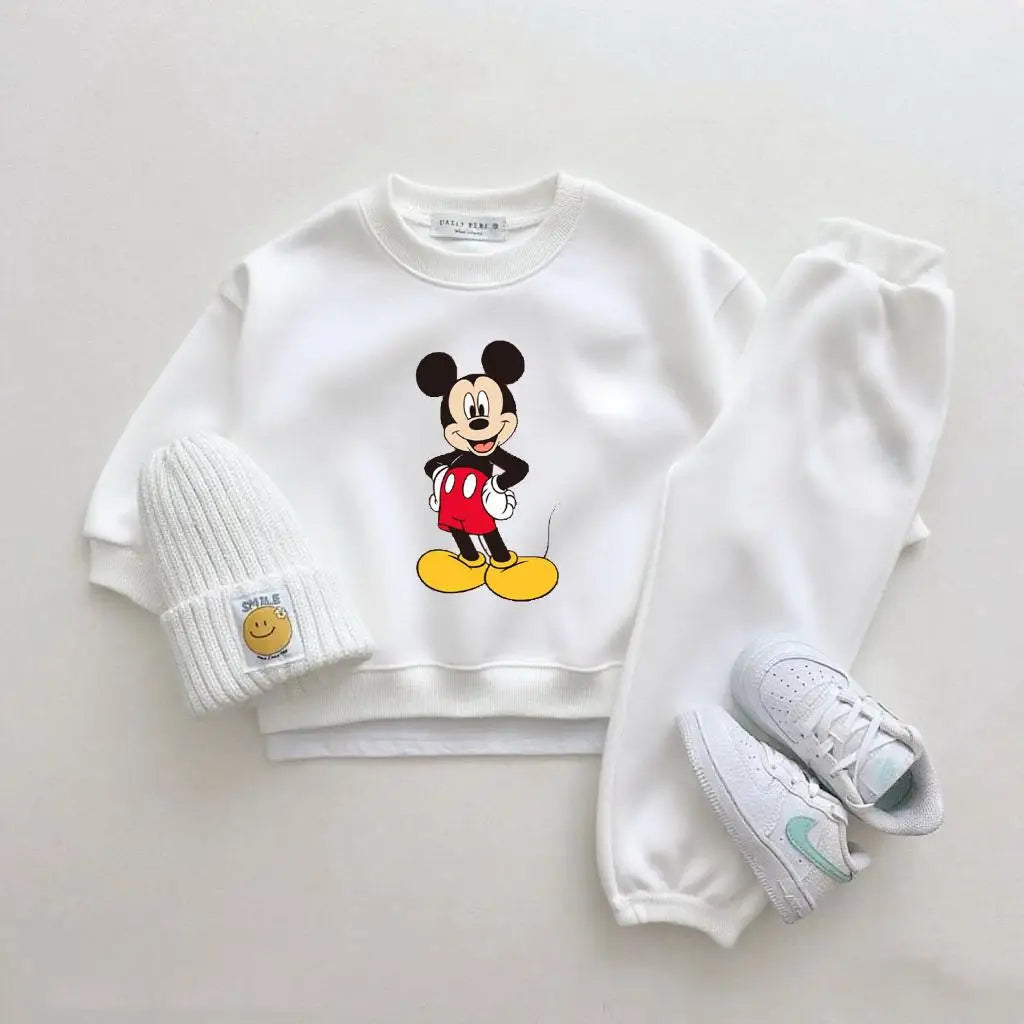 Disney Sweatshirt & Pants Set - 100% Cotton