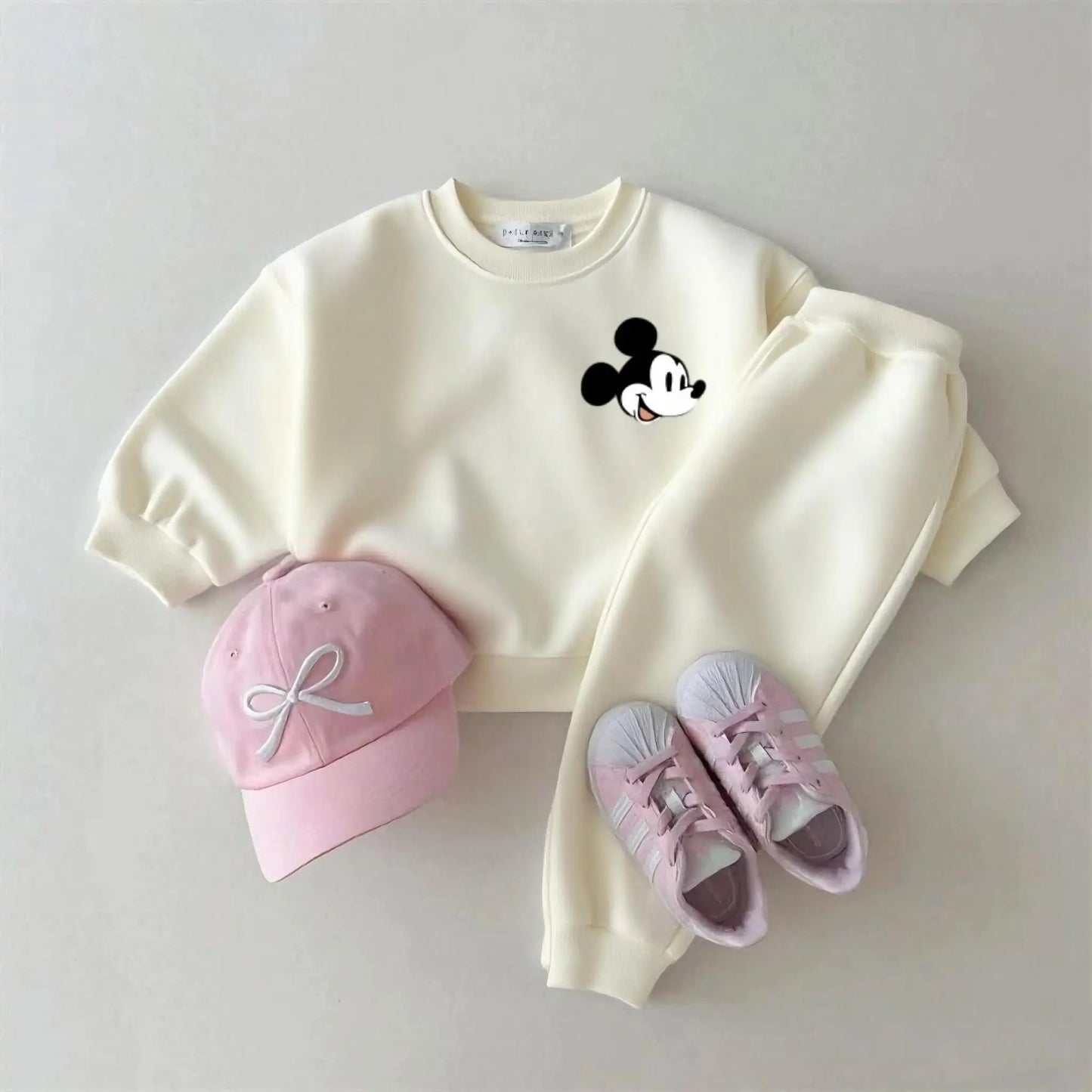 Disney Sweatshirt & Pants Set - 100% Cotton