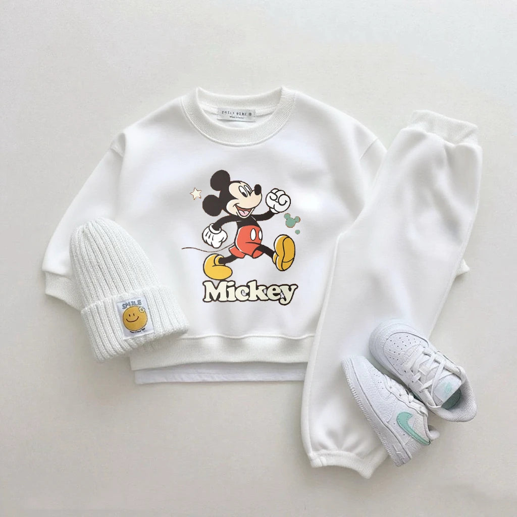 Disney Sweatshirt & Pants Set - 100% Cotton