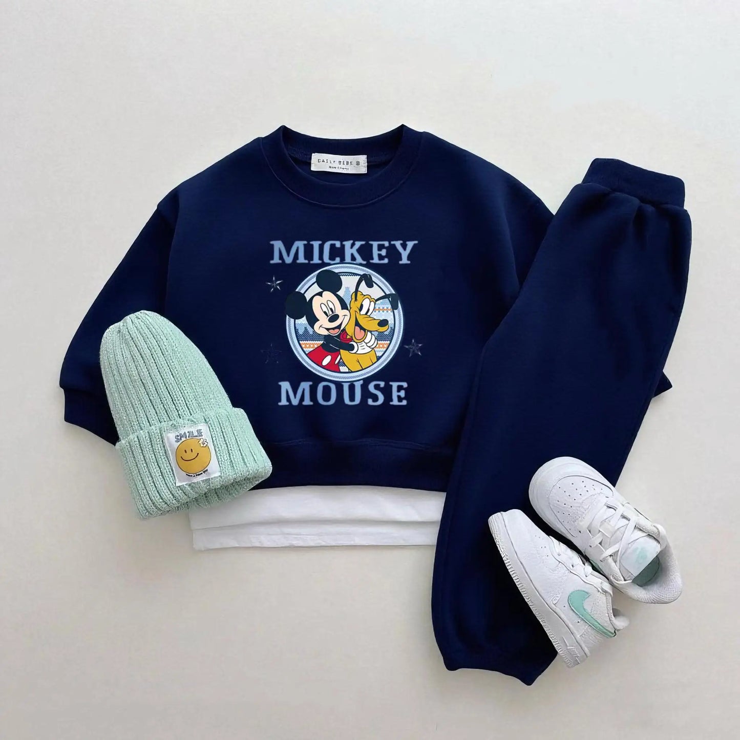 Disney Sweatshirt & Pants Set - 100% Cotton