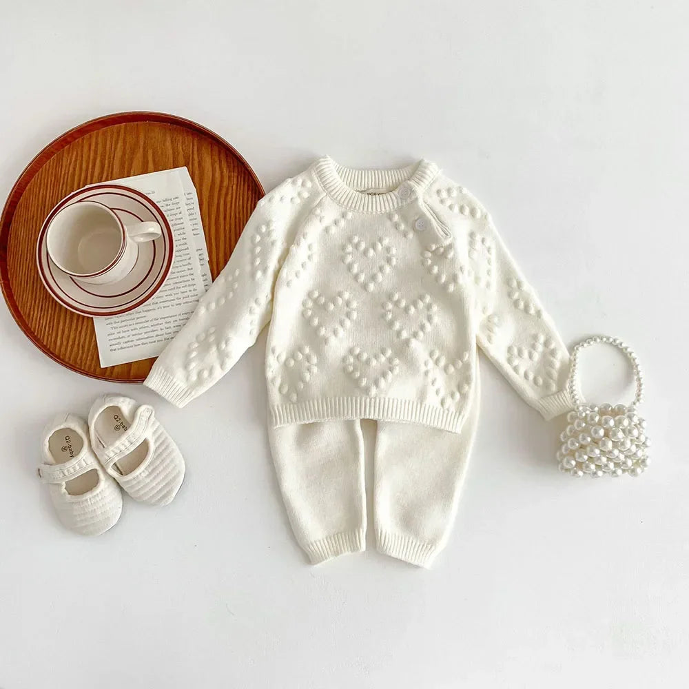 Soft Knit Cotton Sweater & Matching Pants