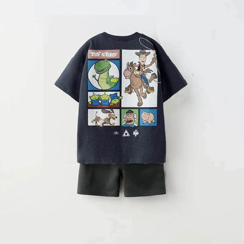 Disney 100% Cotton T-Shirt and Shorts Set