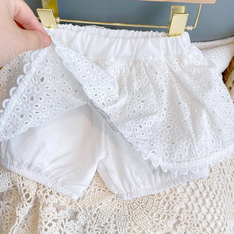 Summer Knit Set T-shirt+Short
