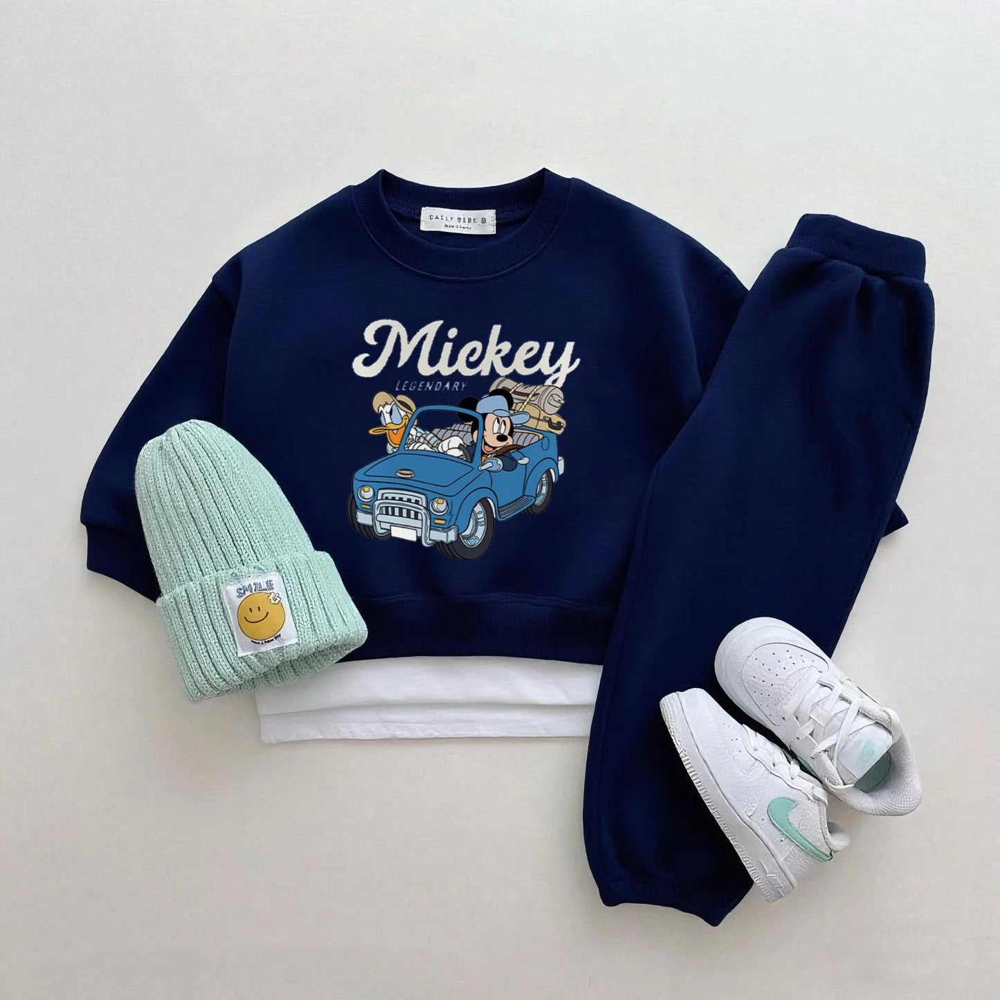 Disney Sweatshirt & Pants Set - 100% Cotton