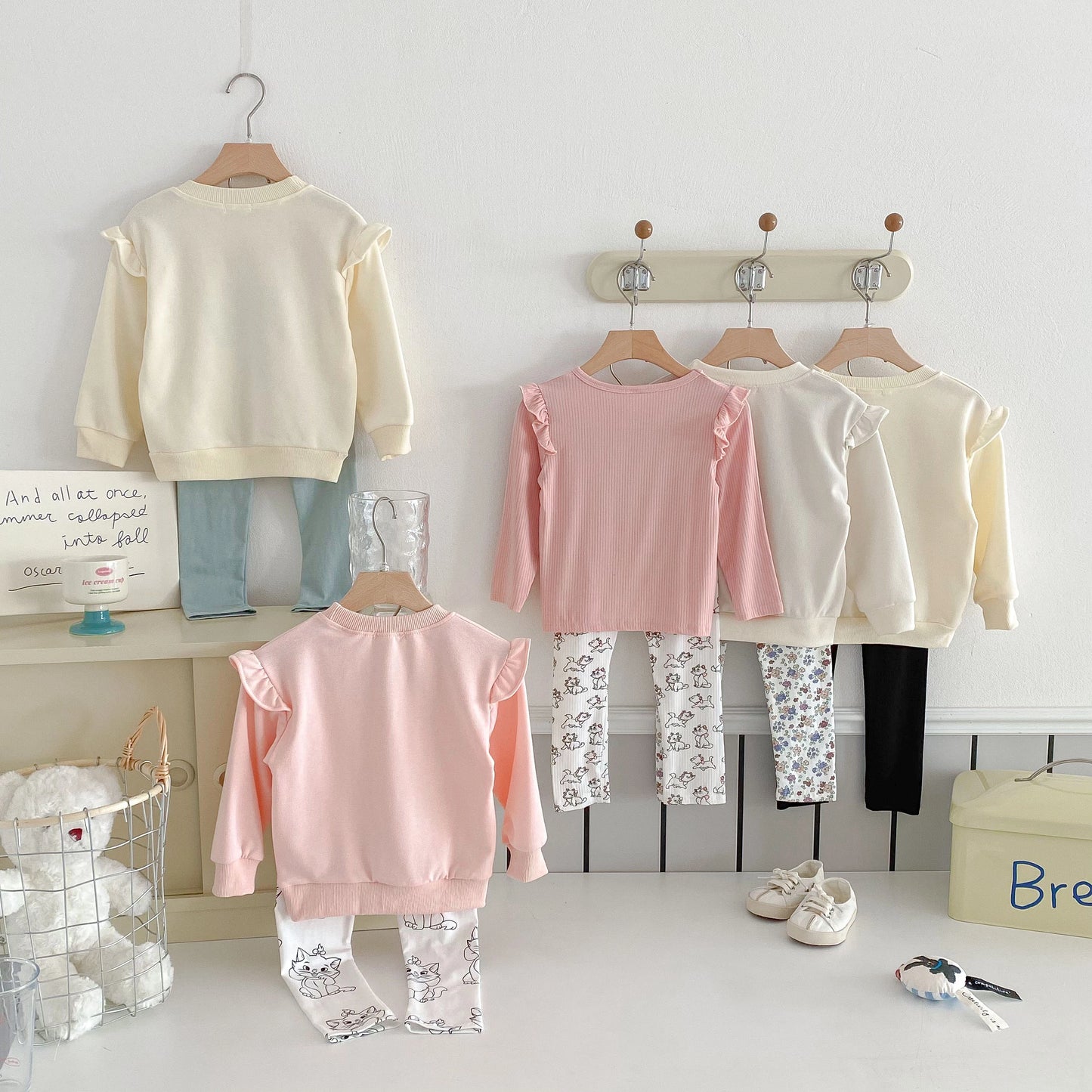 Disney Sweatshirt & Pants Set - 100% Cotton